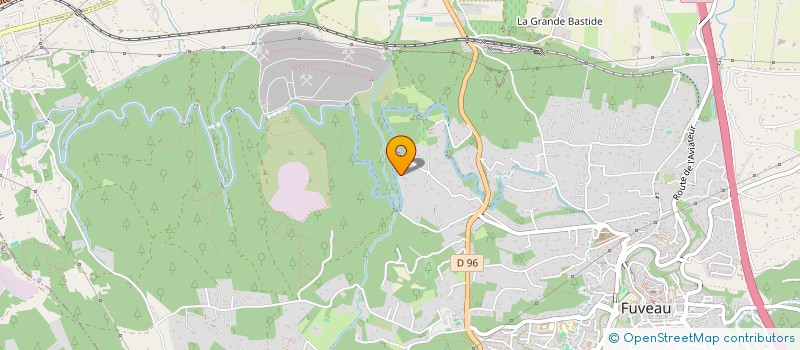 localisation de l'entreprise AUTO CONTROLE FUVEAU  FUVEAU