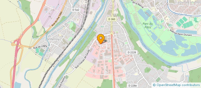 localisation de l'entreprise AUTO CONTROLE MAREUIL à MAREUIL-LES-MEAUX