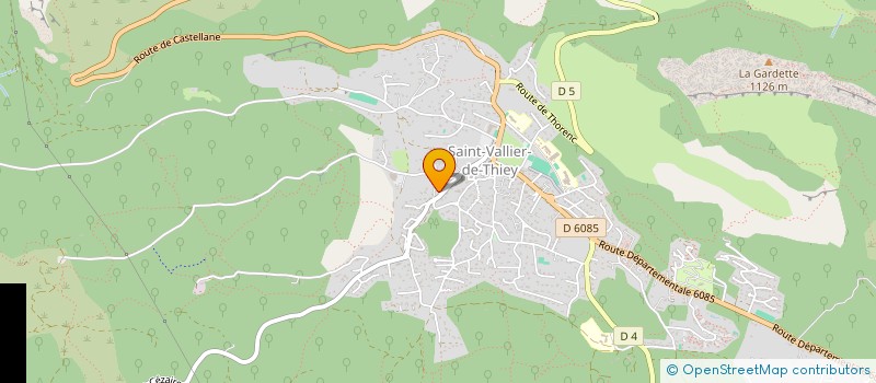 localisation de l'entreprise AUTO CONTROLE SAINT VALLIER à SAINT-VALLIER-DE-THIEY