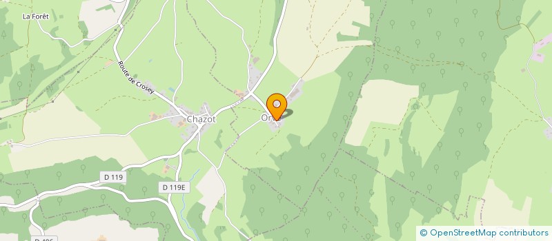 localisation de l'entreprise AUTO CONTROLE SANCEEN  SANCEY