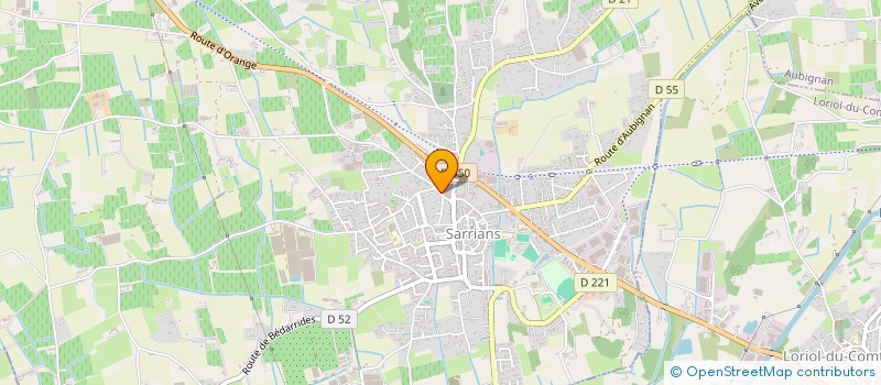 localisation de l'entreprise AUTO CONTROLE SARRIANNAIS à SARRIANS
