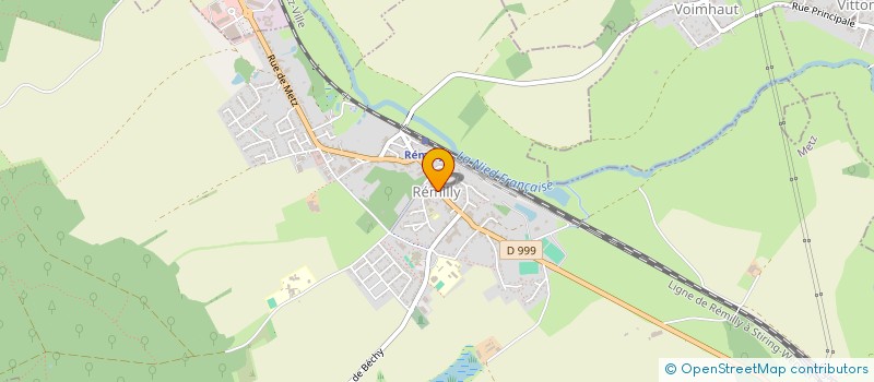 localisation de l'entreprise AUTO CONTROLE SECURITE DE LA NIED à REMILLY