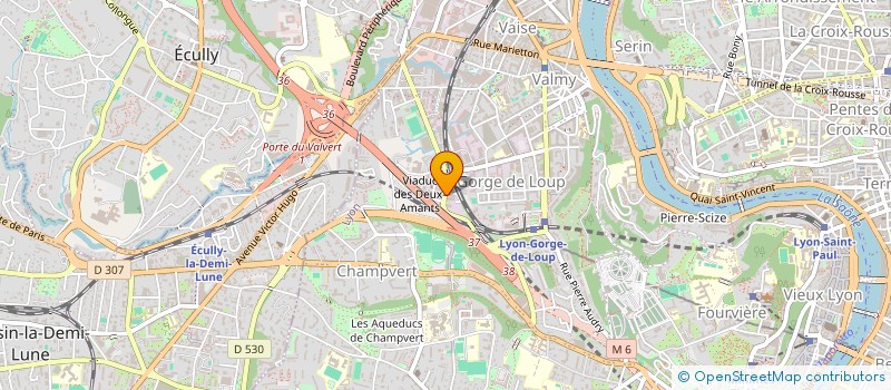 localisation de l'entreprise AUTO CONTROLE SECURITE EXPERTISE LYON à LYON