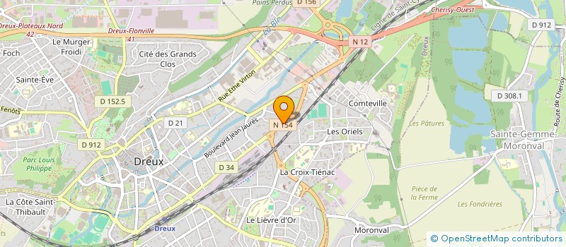 localisation de l'entreprise AUTO CONTROLE TECHNIQUE SAINT REMY à SAINT-REMY-SUR-AVRE