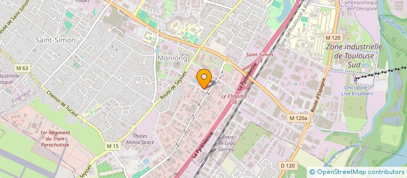 localisation de l'entreprise AUTO CONTROLE TR à TOULOUSE