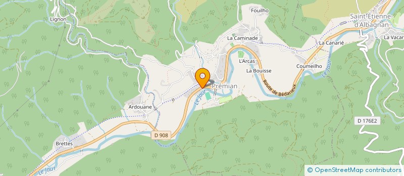 localisation de l'entreprise AUTO CROSS CLUB OLARGUAIS  OLARGUES