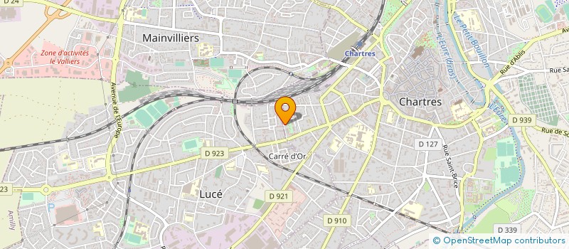 localisation de l'entreprise AUTO D à CHARTRES
