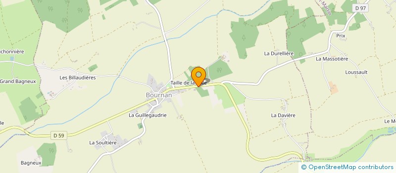 localisation de l'entreprise AUTO DE BOURNAN SARL à BOURNAN