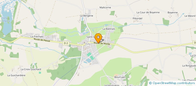 localisation de l'entreprise AUTO DEMO  TREFFIEUX