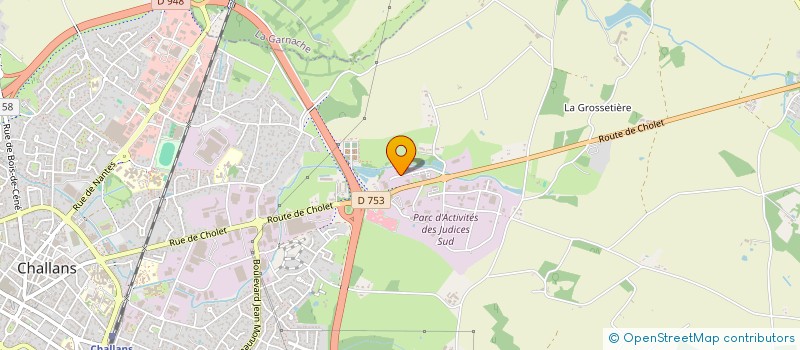 localisation de l'entreprise AUTO DEPANN'CHALLANS à CHALLANS