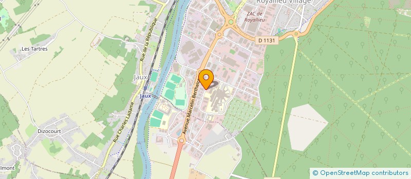 localisation de l'entreprise AUTO DEPOT  COMPIEGNE