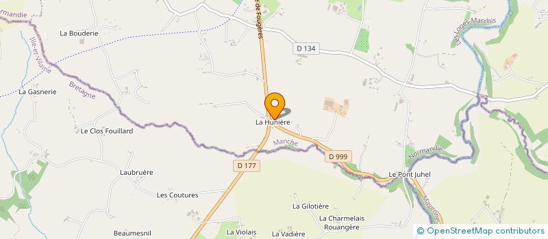 localisation de l'entreprise AUTO DES 3 PROVINCES  LES LOGES-MARCHIS