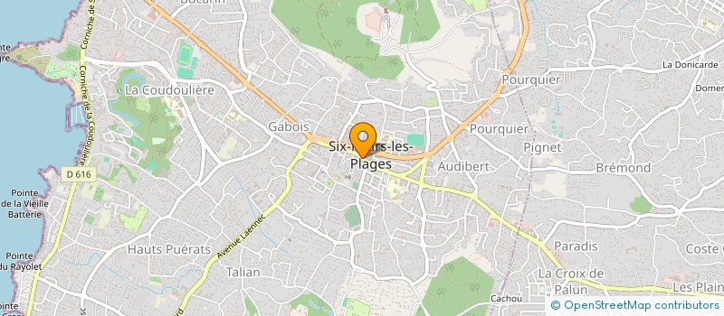 localisation de l'entreprise AUTO DIFFUSION  SIX-FOURS-LES-PLAGES