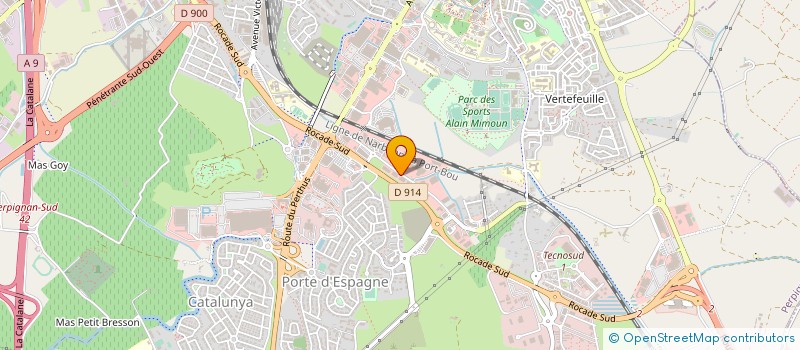 localisation de l'entreprise AUTO DIFFUSION N.D.K  PERPIGNAN