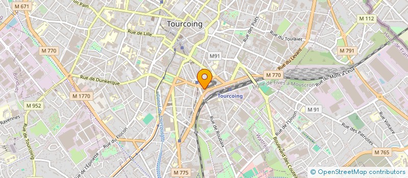localisation de l'entreprise AUTO DIFUSION 59 à TOURCOING