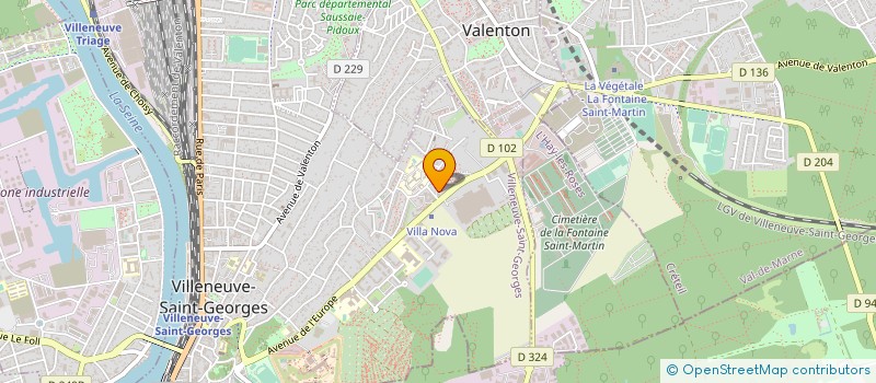 localisation de l'entreprise AUTO DIRECT SERVICES à VILLENEUVE-SAINT-GEORGES