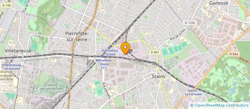 localisation de l'entreprise AUTO DISCOUNT à STAINS