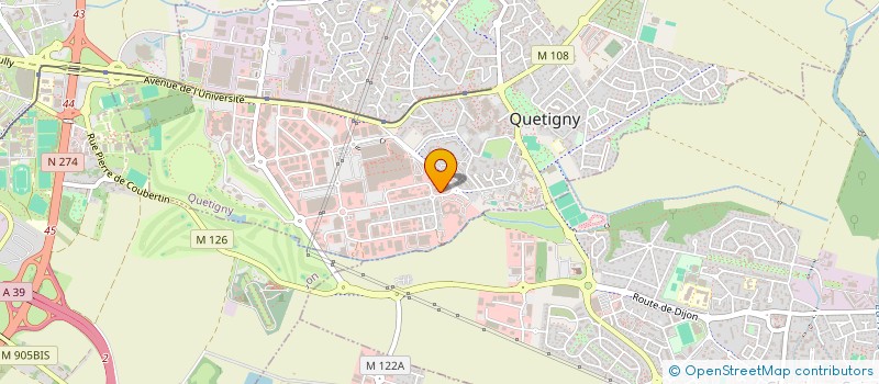 localisation de l'entreprise AUTO DISCOUNT à QUETIGNY