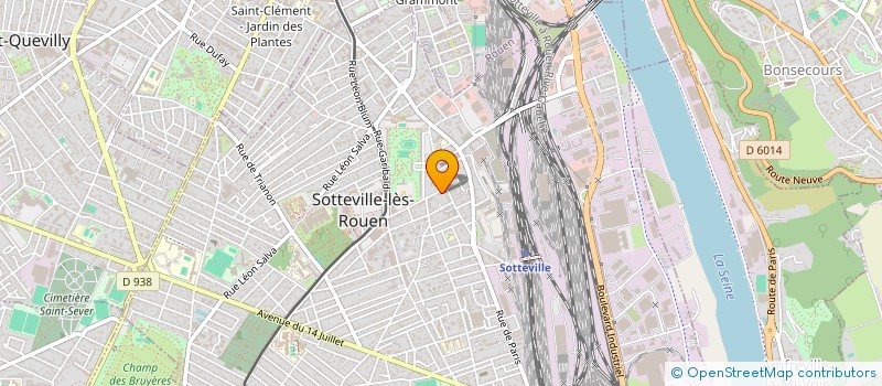 localisation de l'entreprise AUTO DISCOUNT  SOTTEVILLE-LES-ROUEN