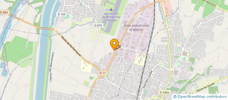 localisation de l'entreprise AUTO DISCOUNT à MONTELIMAR