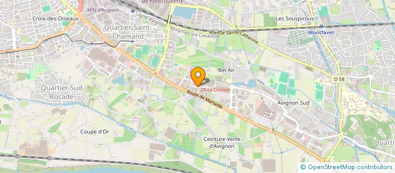 localisation de l'entreprise AUTO DISCOUNT SARL à AVIGNON