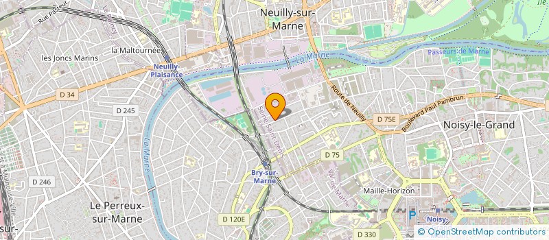 localisation de l'entreprise AUTO DISTRIBUTION à NOISY-LE-GRAND