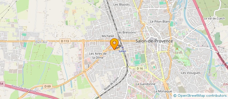 localisation de l'entreprise AUTO DISTRIBUTION ENTRETIEN à SALON-DE-PROVENCE
