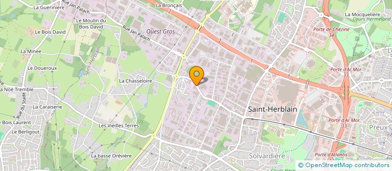 localisation de l'entreprise AUTO DISTRIBUTION LOIRE à SAINT-HERBLAIN
