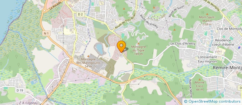 localisation de l'entreprise AUTO DREAM  CAYENNE