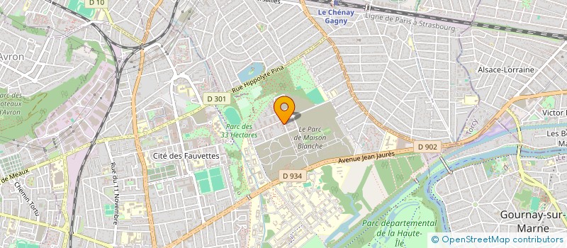 localisation de l'entreprise AUTO DRIVE à NEUILLY-SUR-SEINE