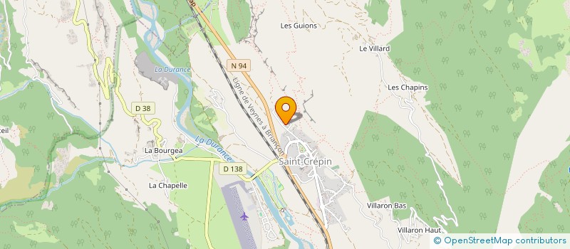 localisation de l'entreprise AUTO DUROSNE à SAINT-CREPIN