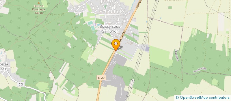 localisation de l'entreprise AUTO DZ 91 à BOISSY-SOUS-SAINT-YON
