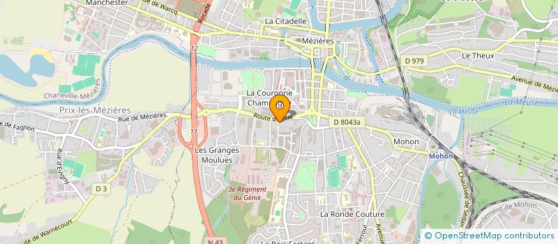 localisation de l'entreprise AUTO ECO 08 à VILLERS-SEMEUSE