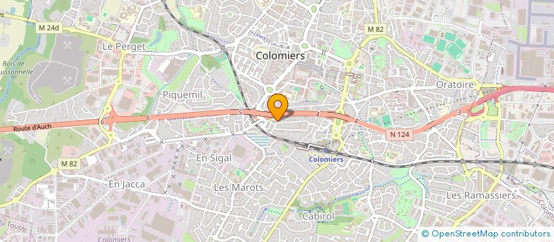 localisation de l'entreprise AUTO ECO à COLOMIERS
