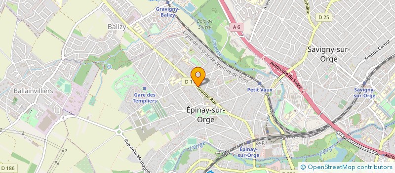 localisation de l'entreprise AUTO ECOLE 137 EPINAY  EPINAY-SUR-ORGE