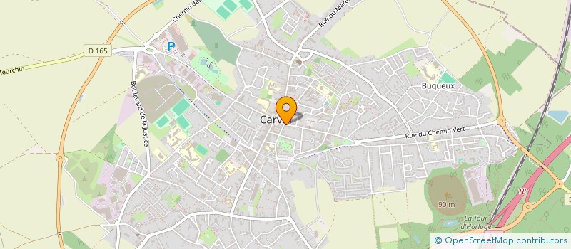 localisation de l'entreprise AUTO ECOLE 2000  CARVIN