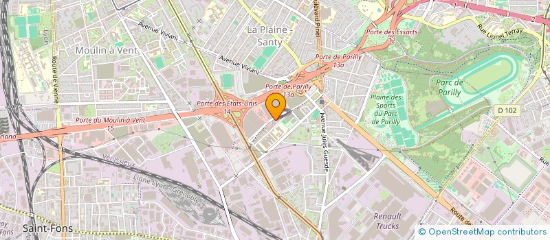 localisation de l'entreprise AUTO ECOLE 2M  VENISSIEUX