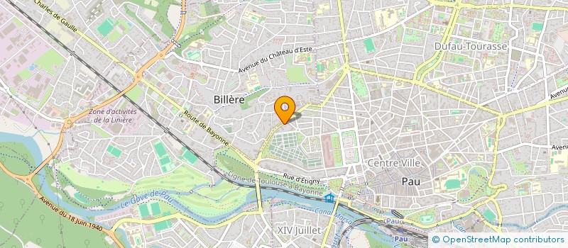 localisation de l'entreprise AUTO ECOLE A 64 à PAU