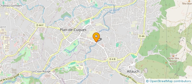 localisation de l'entreprise AUTO ECOLE A55 à PLAN-DE-CUQUES