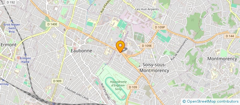 localisation de l'entreprise AUTO ECOLE ABOUD  SOISY-SOUS-MONTMORENCY