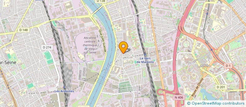 localisation de l'entreprise AUTO ECOLE AGENCE ALFORTVILLE  ALFORTVILLE