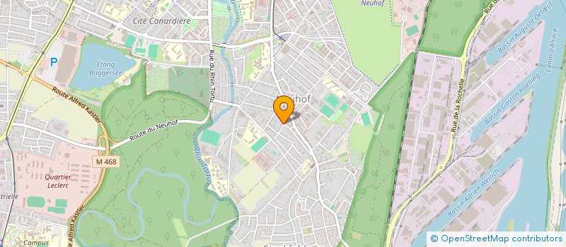 localisation de l'entreprise AUTO ECOLE AKIL à STRASBOURG