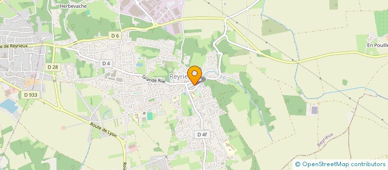 localisation de l'entreprise AUTO ECOLE ALPI à REYRIEUX
