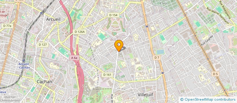 localisation de l'entreprise AUTO ECOLE AMBROISE CROIZAT à VILLEJUIF