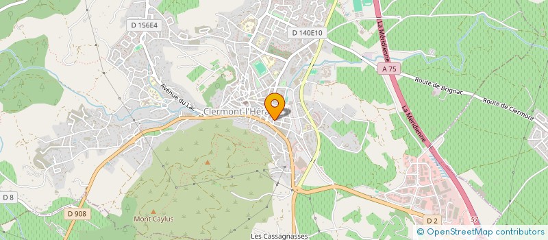 localisation de l'entreprise AUTO ECOLE ANDRE à CLERMONT-L'HERAULT