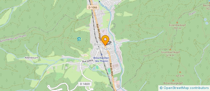 localisation de l'entreprise AUTO ECOLE ARC'ANGE  BITSCHWILLER-LES-THANN