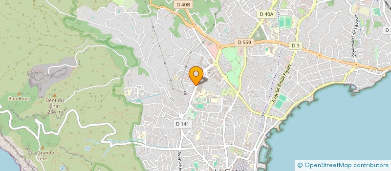 localisation de l'entreprise AUTO ECOLE ASSOCIATIVE ARSIDE LA CIOTAT à LA CIOTAT