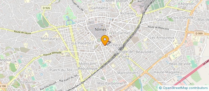 localisation de l'entreprise AUTO-ECOLE AUDREY RIVIERE  NIMES