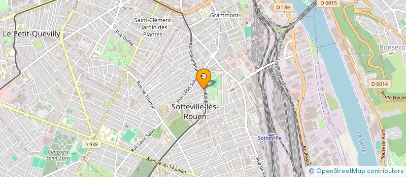 localisation de l'entreprise AUTO ECOLE AUTOP GARIBALDI  SOTTEVILLE-LES-ROUEN