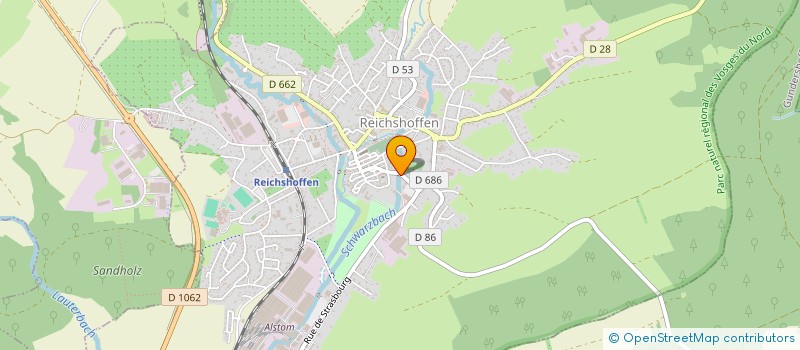 localisation de l'entreprise AUTO-ECOLE AVENIR à REICHSHOFFEN